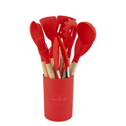 12pcs Silicone Kitchen Utensils Set