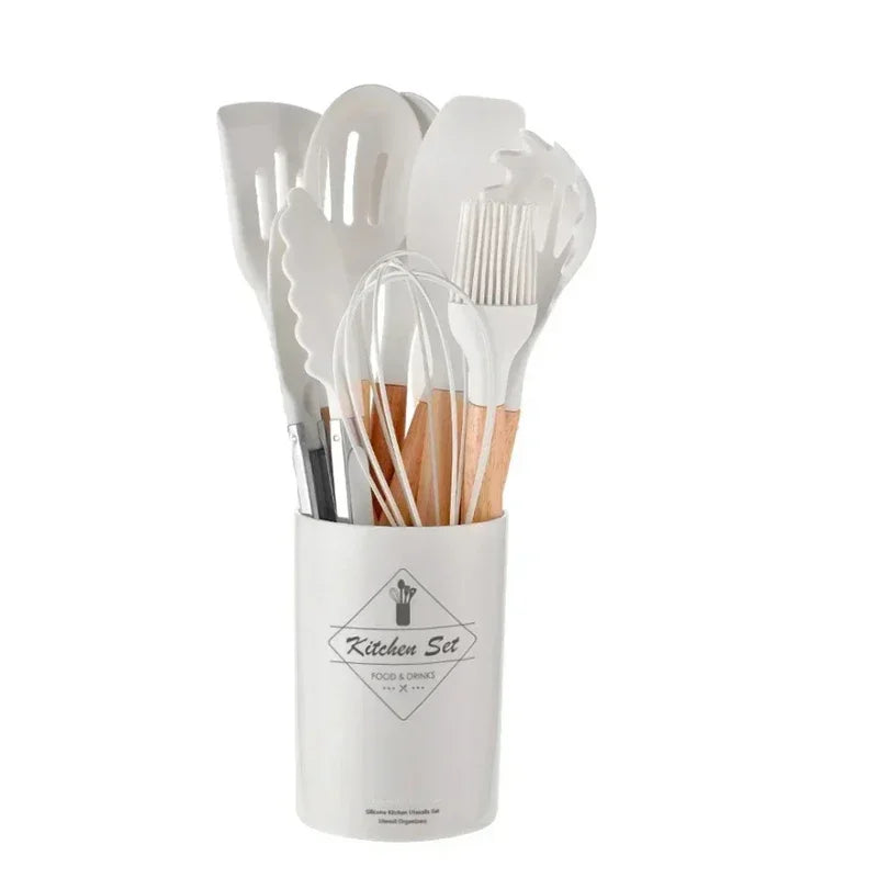 12pcs Silicone Kitchen Utensils Set